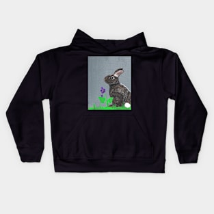 Eastern Cottontail Kids Hoodie